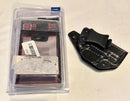 IWB Concealed Carry CCW Kydex Holster with ModWing Claw - Right Hand - Carbon