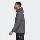 Adidas Basic 3 Stripes Rain Ready Jacket BLK FI0574/GRY GE5867