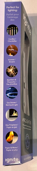 Arc Lighter Ignite Lighters Re-chargeble Flameless Candle Lighter Electronic-NEW