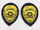Tactical 365 Pair of Security Officer's Shield Patches in Multiple Colors