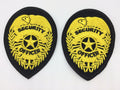 Tactical 365 Pair of Security Officer's Shield Patches in Multiple Colors
