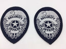 Tactical 365 Pair of Security Officer's Shield Patches in Multiple Colors