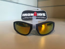 Kids 100% UVA-UVB Protection Shatter Resistant Sunglasses, Blue with Yellow Lens