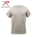 Rothco 8570 Solid Color 100% Cotton T-Shirt - Desert Sand