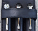Triple Pen Case and Note Jotter by Metier Life - Magnetic Closure