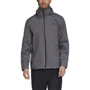 Adidas Basic 3 Stripes Rain Ready Jacket BLK FI0574/GRY GE5867
