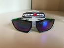 Kids 100% UVA-UVB Protection Shatter Resistant Sunglasses, Black and Green