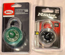 Master Lock Black 1500D Padlock School Locker & Bell Armory 100 Padlock NEW!