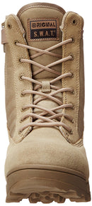 Original S.W.A.T. 119402 Men's Classic 9" Side-Zip Safety Military Boot - TAN