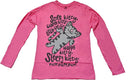 Big Bang Theory Soft Kitty Junior Long-sleeved T-Shirt, Dark Pink