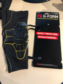 G-Form Pro-X Elbow Pads(1 Pair), Black/Yellow, Adult X-Large