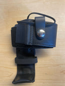 Boston Firefighter's Leather Universal Radio Holder