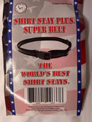 Super Belt for Formal and Professional Attire - Keeps Shirt Tucked In, One Size