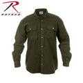 Rothco 4739 Extra Heavyweight Buffalo Plaid Long Sleeve Flannel Premium Shirt 