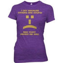 The Big Bang Theory Others are Stupid Emoticon - Juniors Tee