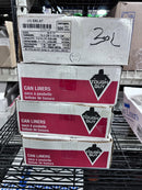 Trash Bag Light Duty 30 x 37" 30 gal. 8 Mic. Case of 500