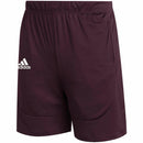 Adidas Knit Men's Short with Pocket - Black GM2509/Maroon GM2527
