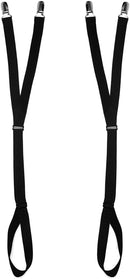 Wesol Distribution Stirrup Style Super Shirt Stay Garters With No Slip Clips