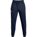 Under Armour UA Hustle Fleece Jogger Outdoors Pant True Grey 025/ Navy 411
