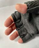 Half-Finger Gloves - Black -Paintball Gloves Sm- Med- Large