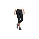 Under Armour 1309652 Women's HeatGear Capri Leggings - Black (001)
