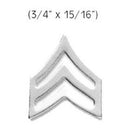 Uniform Corporal Insignia Bars - Gold Tone Plated Or Nickel