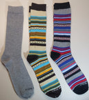 Steve Madden Men's 9 Pairs Aztec Fashion Crew Socks (Large) BRAND NEW