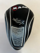 RAM ZCX Driver Headcover Golf Accessory Head Cover Sock. Black Silver Red