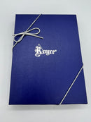 Royce Leather Foil Stamped Passport Quality Jacket Leather Holder Cover Burgundy