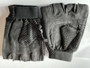 Half-Finger Gloves - Black -Paintball Gloves Sm- Med- Large