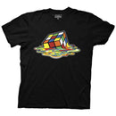 Ripple Junction Melting Rubiks Cube Adult T-Shirt