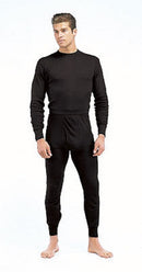 Rothco 6220/6225 Polyester Black Thermal Underwear Top Or Bottom