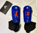 NEW Adidas f50pro Youth Shinguard With Ankle Protection POWER Blue - S