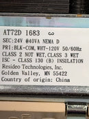 Resideo AT72D1683 Transformer 120V 24V 40VA NEMA Type D 9 Lead Wires