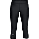 Under Armour 1309652 Women's HeatGear Capri Leggings - Black (001)
