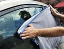 Detailer 365® Ultra Drying Premium Waffle Microfiber W/Silk Towel 400GSM 24"x36"