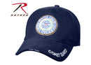 Rothco 9491 U.S. Coast Guard Deluxe Low Profile Insignia Cap - Navy Blue