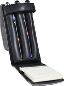 Triple Pen Case and Note Jotter by Metier Life - Magnetic Closure