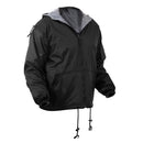 Rothco 8263 Reversible Lined Jacket with Hood - Black or Navy Blue