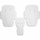 RIDDELL Football Youth Size Universal Fit 3-Piece Hip Pads Set Slots White