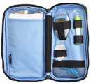 Black New Diabetic Travel Organizer Cooler Case by Metier Life | Insulated Pouch
