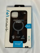 Speck Presidio2 Grip MagSafe Case iPhone 15 Plus (6.7" Small Camera) - Black
