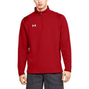 Under Armour 1310071 Men's Hustle 1/4 Zip 600 Fleece Top - Red
