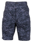 Rothco Bdu Shorts Midnight Digital Camo