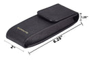 Real Saffiano Two-Pen Case by Sapphyr | Luxury Business Pen Holder and Organizer
