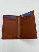 Royce Leather Hanover Quality Leather Tan/Light Brown RFID Block Card Wallet