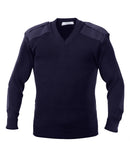 Rothco 6345 GI Style Acrylic V-Neck Sweater - Choice of OD, Black, and Navy