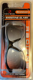 Radians RV0110CS Revelation Shooting Glasses Black Frame Clear Lenses
