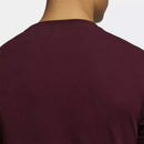Adidas EK0197 Men's Amplifier Creweck Long Sleeve Tee - Maroon