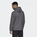 Adidas Basic 3 Stripes Rain Ready Jacket BLK FI0574/GRY GE5867